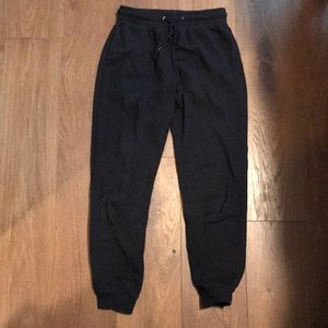 Black joggers